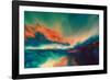 Horizon Paint-agsandrew-Framed Photographic Print