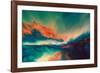 Horizon Paint-agsandrew-Framed Photographic Print