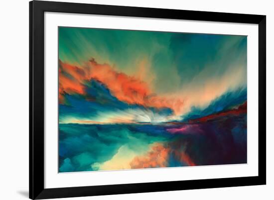 Horizon Paint-agsandrew-Framed Photographic Print