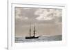 Horizon Sail-John Warburton Lee-Framed Giclee Print