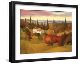 Horizon-J^ Deveau-Framed Art Print