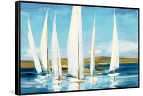 Horizon-Julia Purinton-Framed Stretched Canvas