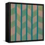 Horizon-Maryse Pique-Framed Stretched Canvas