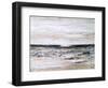 Horizon-Hyunah Kim-Framed Art Print