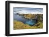 Horizontal Color Image of Selchie Geo, Shetland Islands, St Ninian's-ABO PHOTOGRAPHY-Framed Photographic Print