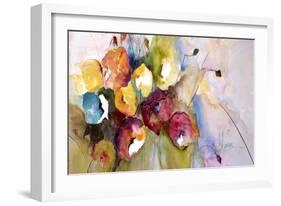 Horizontal Flores V-Leticia Herrera-Framed Art Print