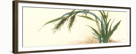 Horizontal Grass II-Chris Paschke-Framed Premium Giclee Print