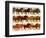 Horizontal Illustration Herd of Horses.-Vertyr-Framed Art Print