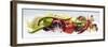 Horizontal Strip of Different Vegetables-null-Framed Photographic Print