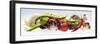 Horizontal Strip of Different Vegetables-null-Framed Photographic Print