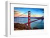 Horizontal View of Golden Gate Bridge-prochasson-Framed Photographic Print