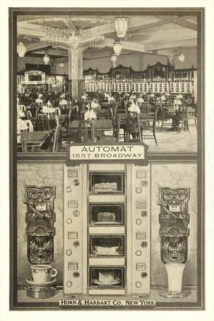 Horn and Hardart Automat, New York City' Prints | AllPosters.com