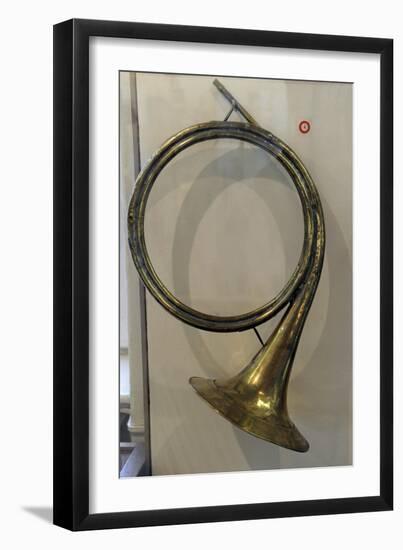 Horn. Brass Instrument. Germany, 1747-null-Framed Giclee Print