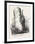 Horn of Deer Found in a Beech Tree in Canada West-null-Framed Giclee Print