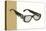 Horn Rim Eyeglasses-null-Stretched Canvas