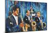 HORN SECTION-ALLAYN STEVENS-Mounted Art Print