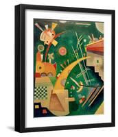 Horn Shape, 1924-Wassily Kandinsky-Framed Giclee Print