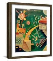 Horn Shape, 1924-Wassily Kandinsky-Framed Giclee Print