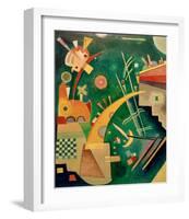 Horn Shape, 1924-Wassily Kandinsky-Framed Giclee Print