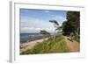Hornbaek Beach, Hornbaek, Zealand, Denmark, Europe-Stuart Black-Framed Photographic Print