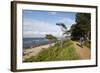 Hornbaek Beach, Hornbaek, Zealand, Denmark, Europe-Stuart Black-Framed Photographic Print