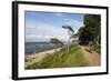 Hornbaek Beach, Hornbaek, Zealand, Denmark, Europe-Stuart Black-Framed Photographic Print