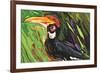 Hornbill-Rabi Khan-Framed Art Print