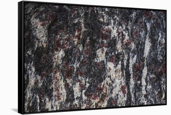 Hornblende granite rocks, California-Zandria Muench Beraldo-Framed Stretched Canvas