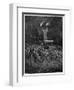 Horned Devil Presides Over the Sabbat-Emile Bayard-Framed Photographic Print