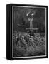 Horned Devil Presides Over the Sabbat-Emile Bayard-Framed Stretched Canvas