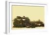 Horned Larks-John James Audubon-Framed Giclee Print