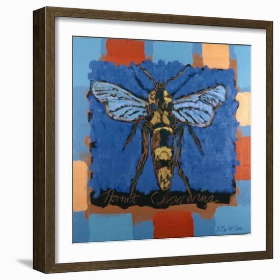 Hornet Clearwing, 1996-Peter Wilson-Framed Giclee Print