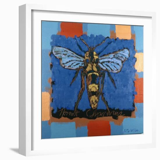 Hornet Clearwing, 1996-Peter Wilson-Framed Giclee Print