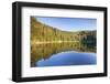 Hornisgrinde Mountain Reflecting in Mummelsee Lake-Markus-Framed Photographic Print