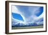 Horns of Paine Mountains, Torres Del Paine National Park, Patagonia, Chile, South America-Marco Simoni-Framed Photographic Print