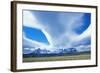 Horns of Paine Mountains, Torres Del Paine National Park, Patagonia, Chile, South America-Marco Simoni-Framed Photographic Print