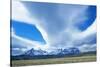 Horns of Paine Mountains, Torres Del Paine National Park, Patagonia, Chile, South America-Marco Simoni-Stretched Canvas