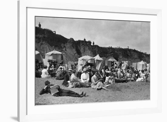 Hornsea - Tentland-null-Framed Photographic Print