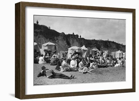 Hornsea - Tentland-null-Framed Photographic Print