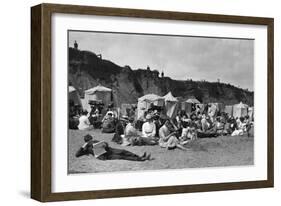 Hornsea - Tentland-null-Framed Photographic Print