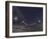 Hornsgatan by Night, 1902-Eugene Jansson-Framed Giclee Print