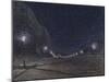 Hornsgatan by Night, 1902-Eugene Jansson-Mounted Giclee Print