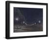 Hornsgatan by Night, 1902-Eugene Jansson-Framed Giclee Print