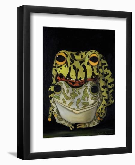 Horny Toads 2-Leah Saulnier-Framed Giclee Print