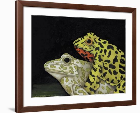 Horny Toads 3-Leah Saulnier-Framed Giclee Print