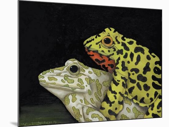 Horny Toads 3-Leah Saulnier-Mounted Giclee Print