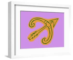 Horoscope: the Sign of the Sagittarius.-Patrizia La Porta-Framed Giclee Print