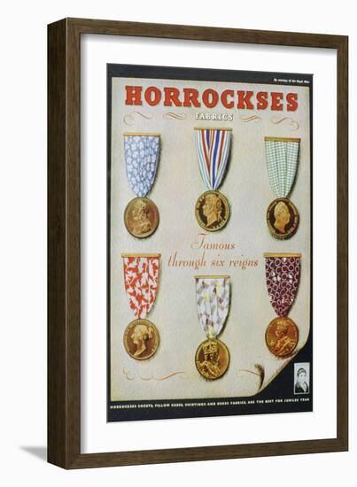 Horrockses Fabrics, 1935-null-Framed Giclee Print