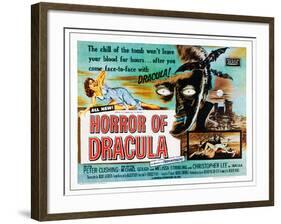 Horror of Dracula, 1958-null-Framed Photo