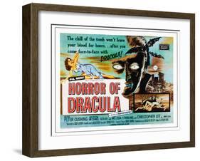 Horror of Dracula, 1958-null-Framed Photo